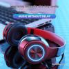 2025 Luminous Bluetooth Over-Ear Headphones with Heavy Bass and Large Earcups for Boys