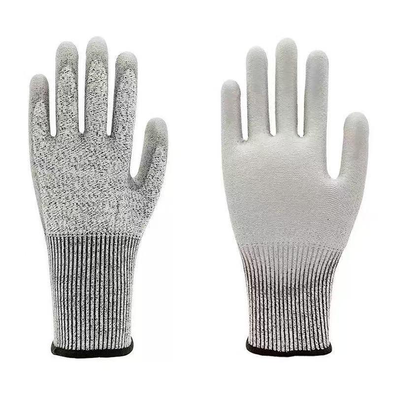 Cut-Resistant Level 5 Industrial Protection Gloves - Scratch and Wear-Resistant Safety Gear
