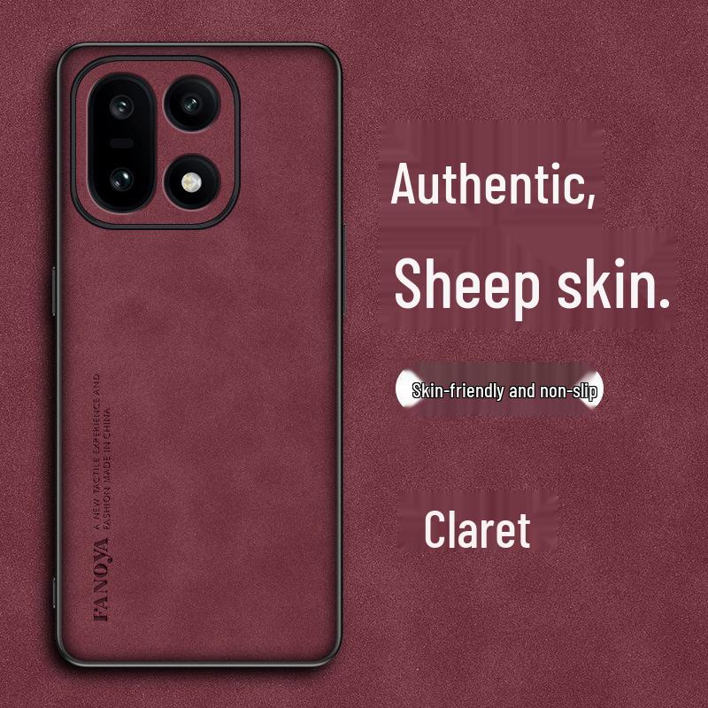 OnePlus 15/ACE 6 Protective Leather Case: Full-Coverage, Anti-Fall Silicone with Lens Protection