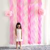 3-Pack Colored Crepe Paper Streamers for Birthday Decorations
