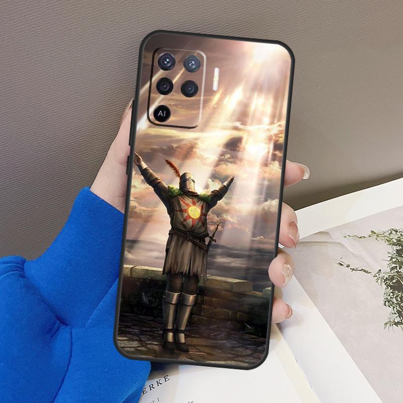 Praise the Sun Dark Souls Case For Oppo A5 Pro A15 A17 A57 A77 A18 A38 A58 A78 A98 A94 A74 A54 A16 A76 A96 A40 A60 A80
