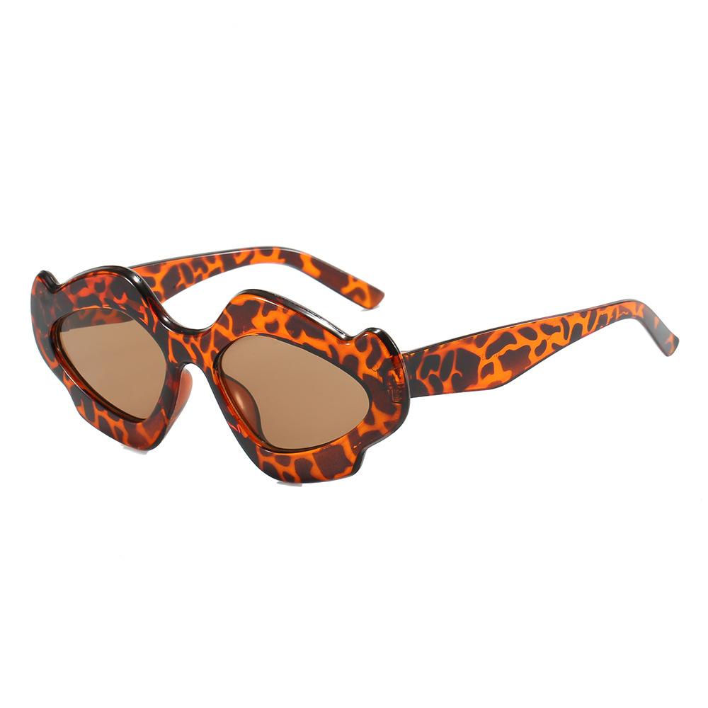 New Retro Fashion Women Sunglasses UV400 Special Shaped Personality Street Hip Hop Trend Men Sun Glasses