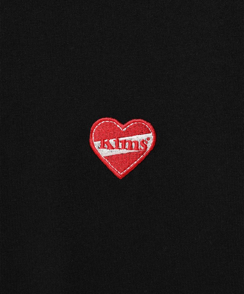 Kimseupeulesikoteunmakes (Unisex) Kims Heart Symbol Tee Black