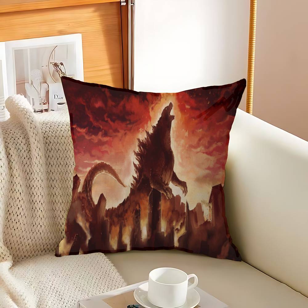 Anime G-Godzillas Cushion Cover Decorative Pillow Sofa Home Decor case pillow cases