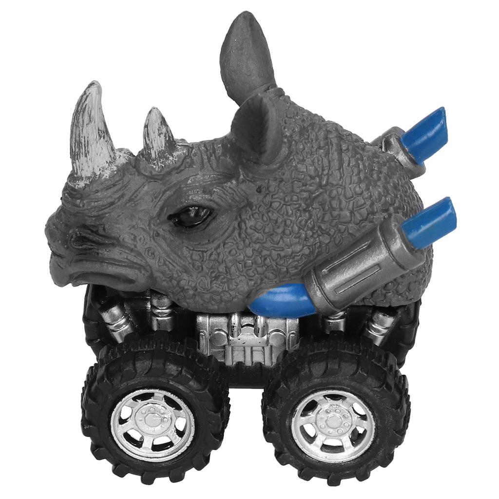 Educational Simulation Animal Model Pull Back Car Toy Four Wheel Drive Vehicles Toy for Kids