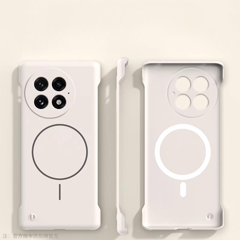 Husă Magnetică Fără Ramă Rezistentă la Șocuri Pentru OnePlus 13R 13 12R Ace 5 Pro Ace 3Pro Încărcare Wireless Magsafe Ultra Subțire Husă Dură PC