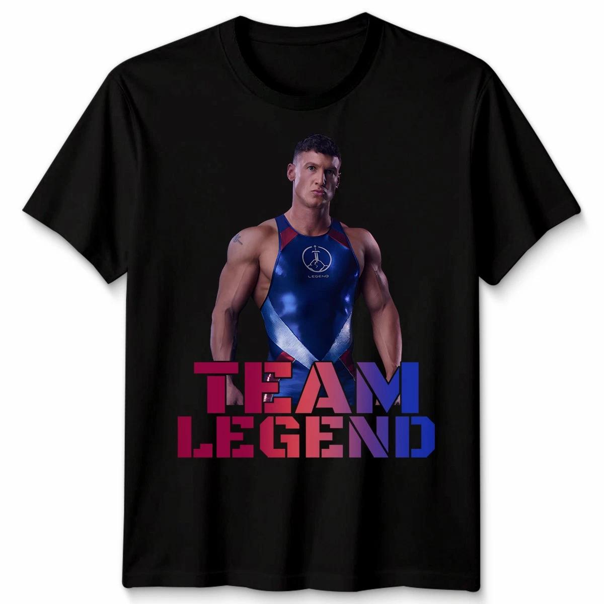 

Team Legend Mens T shirt Gladiators TV Game Show Sports Action Women Graphic Tee S