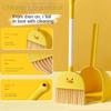 Realistic Children Cleaning Broom Little Housekeeping Helper Kids Play Broom for Household Kitchen Habits Preschool Toys