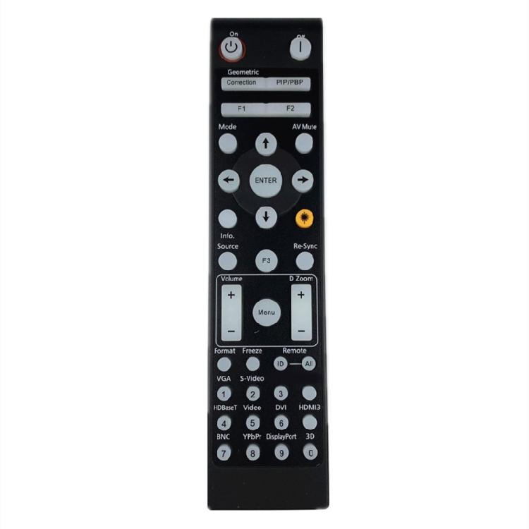 

Ergonomic Projector Remote Control for Optoma EH515 X600 DH1017 EH415 EH515T BR-3070 Series Response & Sensitivity 1