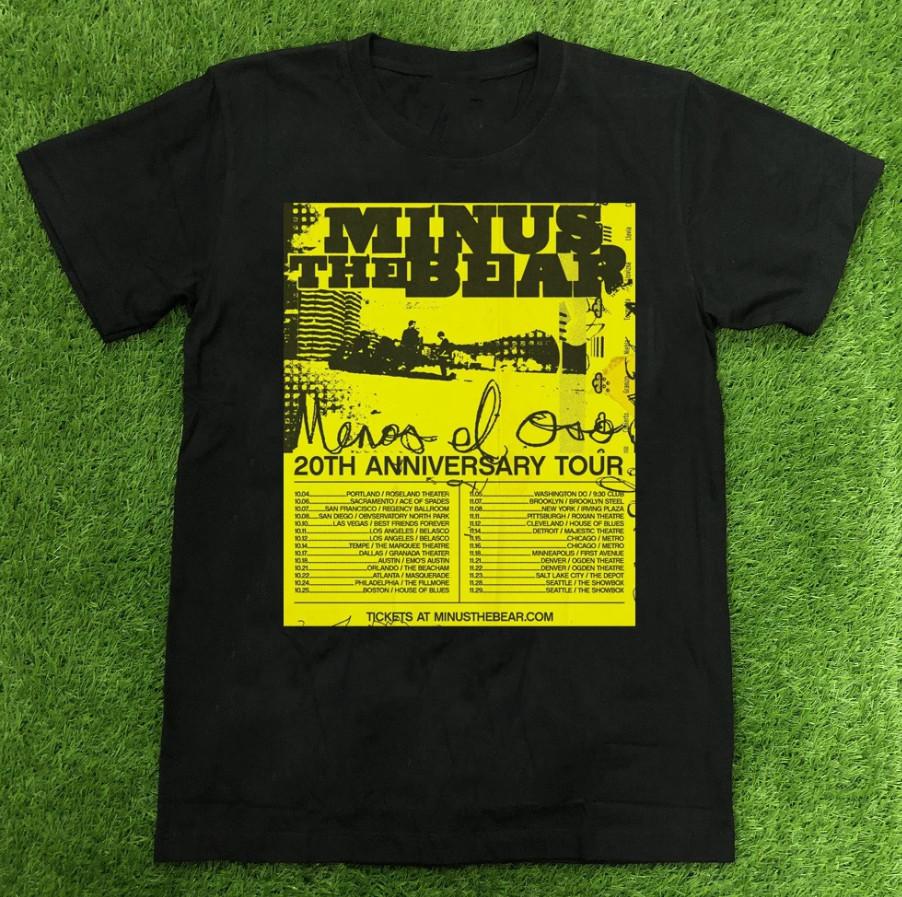 

Minus the Bear Band Tour 2025 T-shirt, size S-4XL 3XL