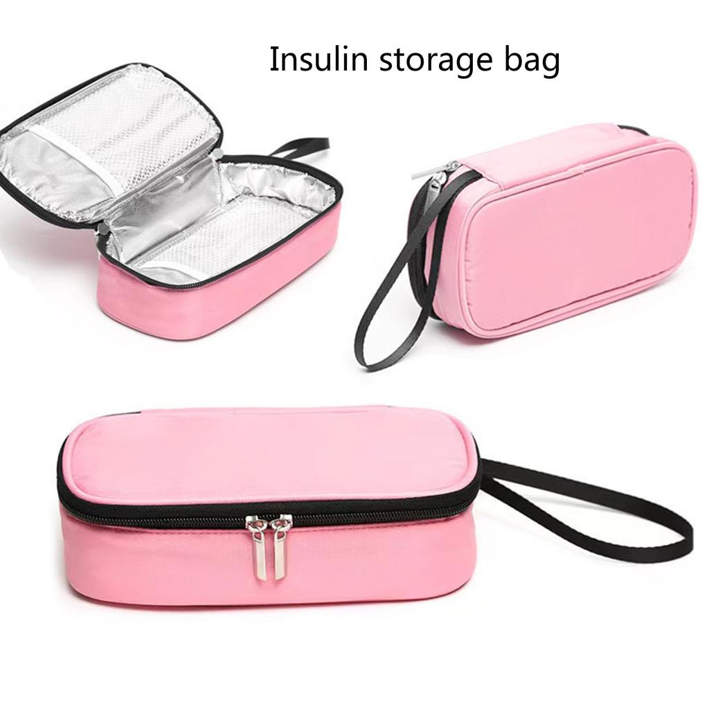 Insulin Pen Cooler Travel Case Insulin Storage Carrying Refrigerated Pouches Medicine Cooling Bag Insulin Carry Case