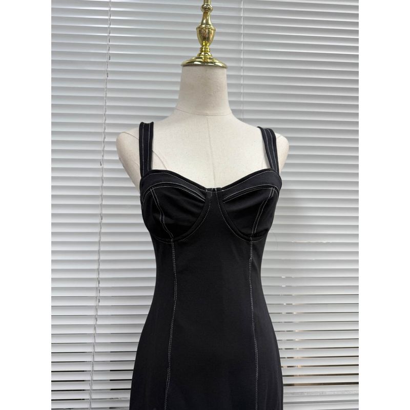 Special Offer Big Sale ASTR Sling Silm Sexy Dress Thread Material Silm Sling Dress