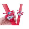 1 Stück Cartoon-Uhr Super Wings Flugzeug Actionfiguren Silikon-Armband PVC-Modell Kindergeschenk Spielzeug