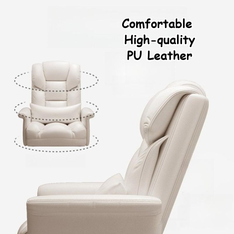 Home Computer Chairs Office Gaming Chairs with Footrest Desk Chair Back Support Ergonomic Managerial Executive High Back Chair