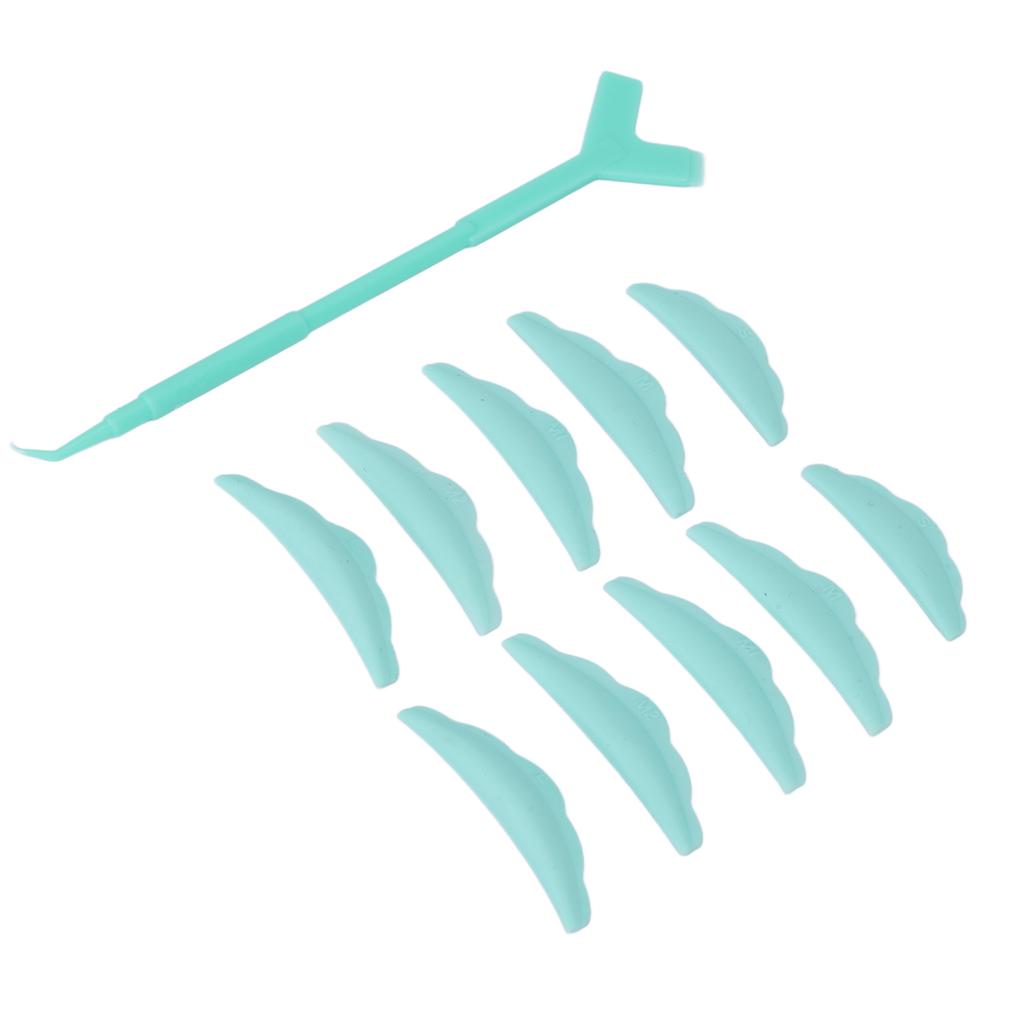 Eyelash Lash Perm Tools 5 Pairs Eyelash Lash Perm Silicone Pads 10 Pieces Y Shape Eyelash Lift