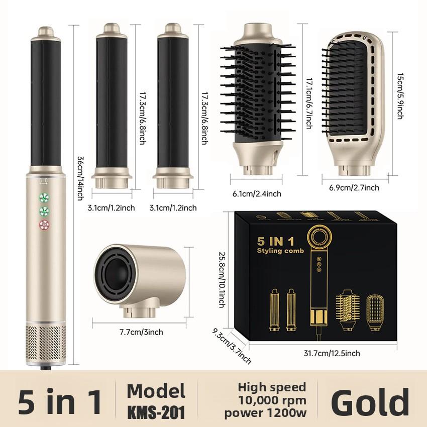 Five In One High-speed Hair Dryer and Straightener