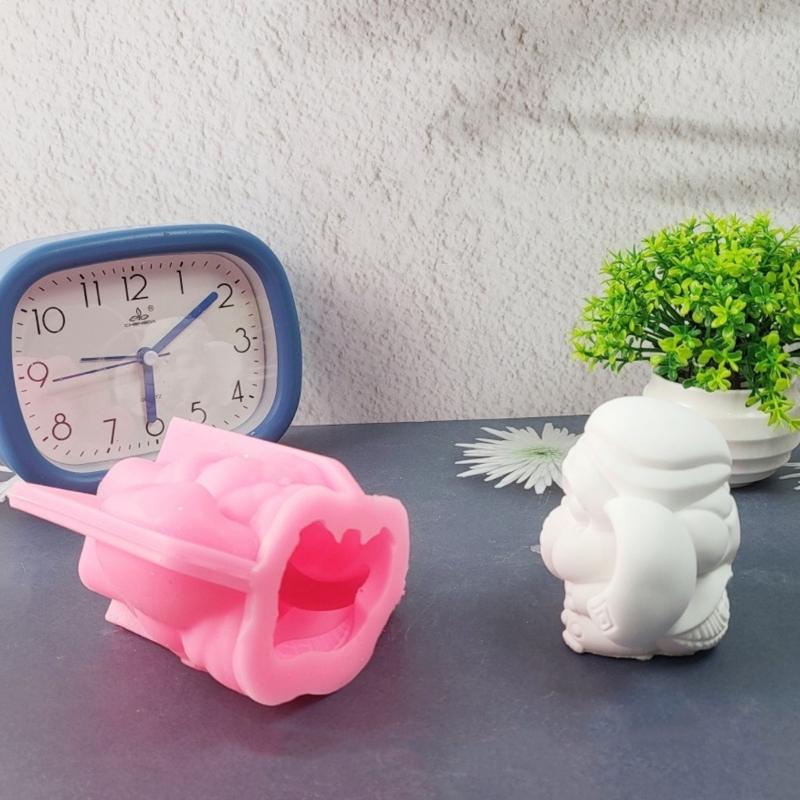 3D Elephant Animal Silicone Molds Epoxy Resin Silicone Molds for Candle Soap Making Chocolate Fondant Silicone Mould