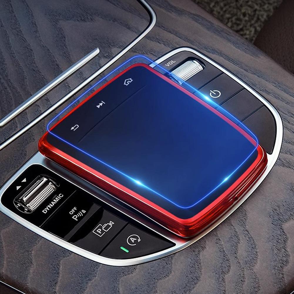 TPU Car Center Control Mouse Screen Protector Cover Accessories For Mercedes Benz E Class19-23 C Class19-21 GLC 20-22 EQC 20-23