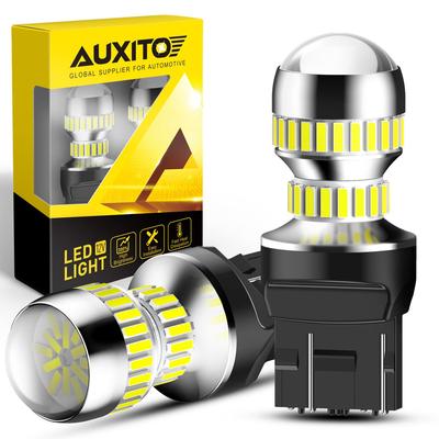 AUXITO T20 LED Back Lamp, T20, Double Bulbs, LED, White, 6,000 K, Explosive Light,