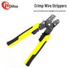 Industrial-Grade Electrician's Multifunctional Wire Stripper & Crimper Pliers