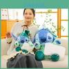 Plyšová hračka Stitch Dinosaurus s výplní z PP bavlny pro pohodlný spánek a mazlení