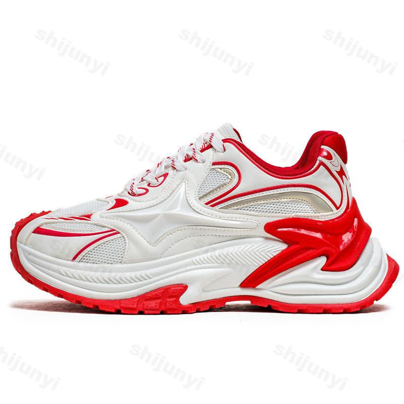 Fashion 2025 New Thick Sole Running Casual Shoes Anti Slip Outdoor Men's Shoes Mesh Breathable Retro Leisure Sport Trend Chunky sneakers