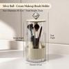 Automatic Lifting Makeup Brush Holder With Dustproof Lid Cosmetic Storage Box For Brushes,Lipsticks Makeup Organier For Vanity