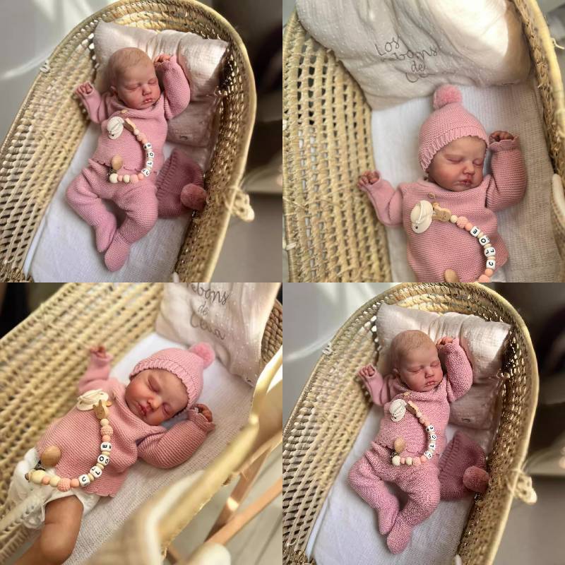 Reborn Baby Doll Lou Lou 3d Silicone Skin For Collectors And Kids