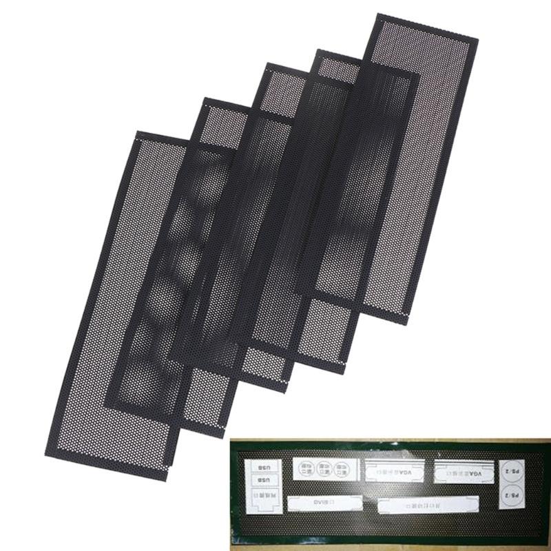 PVC Dust Filter Shield Back Plate For Computer Case Rear Panel Chassis Motherboard Protective Dust Prevention