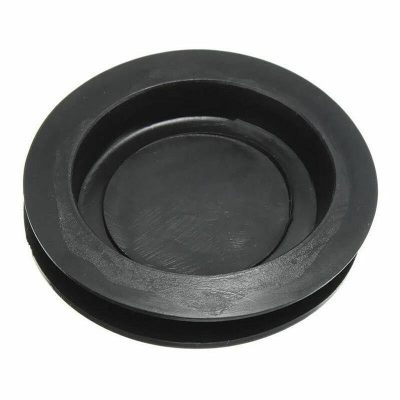 New Rubber Money Coin Saving Box Piggy Bank Closure Plug Stopper Cover Black OD:42mm ID:32mm
