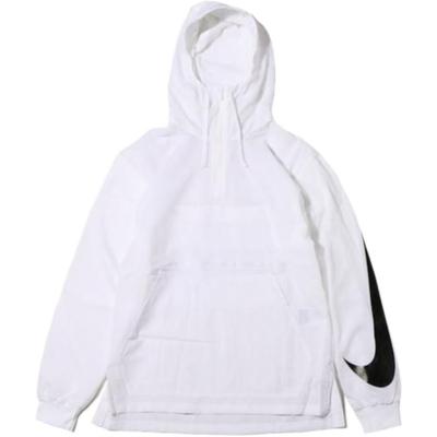 Nike Swoosh Großes Logo Pullover Hoodie Herren Oberteile Weiß AA5010-100