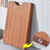 Antibacterial Wooden Chopping Blocks Rectangular Chopping Board Ebony Cutting Board  Kneading Dough
