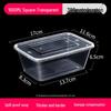 Disposable Leak-Proof Round Meal Containers