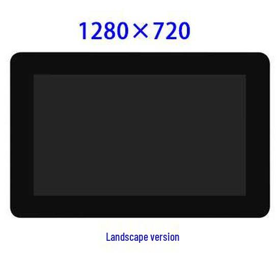 Raspberry Pi 7" DSIMIPI LCD Display 720x1280 with ESP32-P4 Compatibility