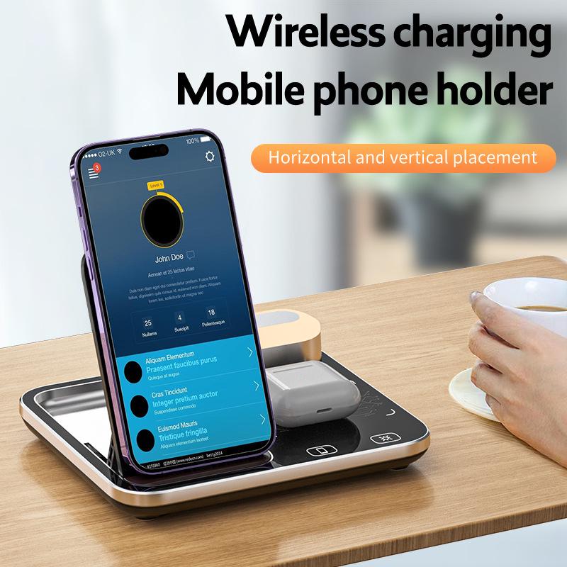 Foldable 4-in-1 Wireless Charger for Apple Devices