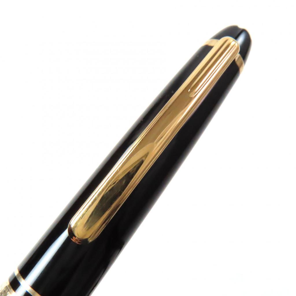 Very Good MONTBLANC Fountain Pen Meisterstück Classic White Star Black 14K Mens Used