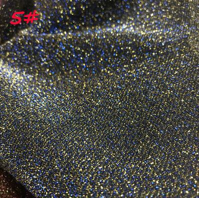 2 Yards Bastelbedarf Hintergrund Bühnenshow Kleidung Hochzeitsdekoration Zubehör Mehrfarbig Modekleid Lurex Glitzerstoff