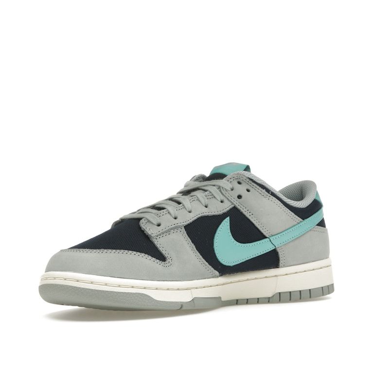 Nike Dunk Low Premium Dark Obsidian Green Frost Unisex Sneakers Blue Light-Pumice Coconut-Milk FB8895-001