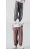 Cotton-Linen Loose Monk Pants: Lay Buddhist Meditation Pants, Spring & Summer Long Pants with Hem
