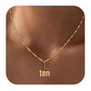 18K Gold Mini Stainless Steel Polished Cross Necklace for Women