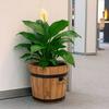 Wooden Flowerpot 42XH38 Wide K. OAK