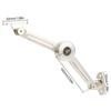 Adjustable Cabinet Door Support Zinc Alloy Soft Close Hinges Hydraulic Support Rod  Hanging Cabinet