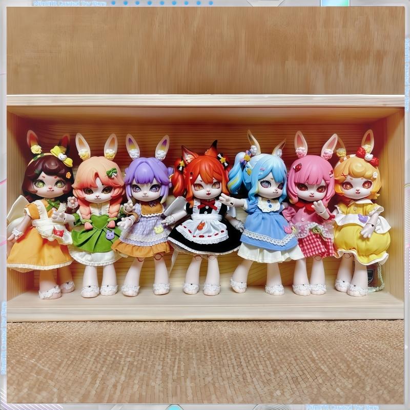 In Stock Bonnie Rabbit Sweetheart Party Bjd Blind Box 2nd Generation Mobile Dress Up Doll Ornament Trendy Toy Gift For Girls