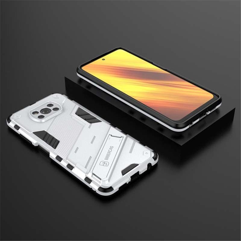 

Бронированный противоударный чехол для телефона Xiaomi Mi Pocophone Poco X3 Pro Магнитный автомобильный держатель-подставка Чехол для Poco X3 NFC Жесткий прочный чехол For POCO X3 Pro
