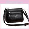 Pattern Womens Kangaroo Single Shoulder Crossbody Bag Black Decoration Bags