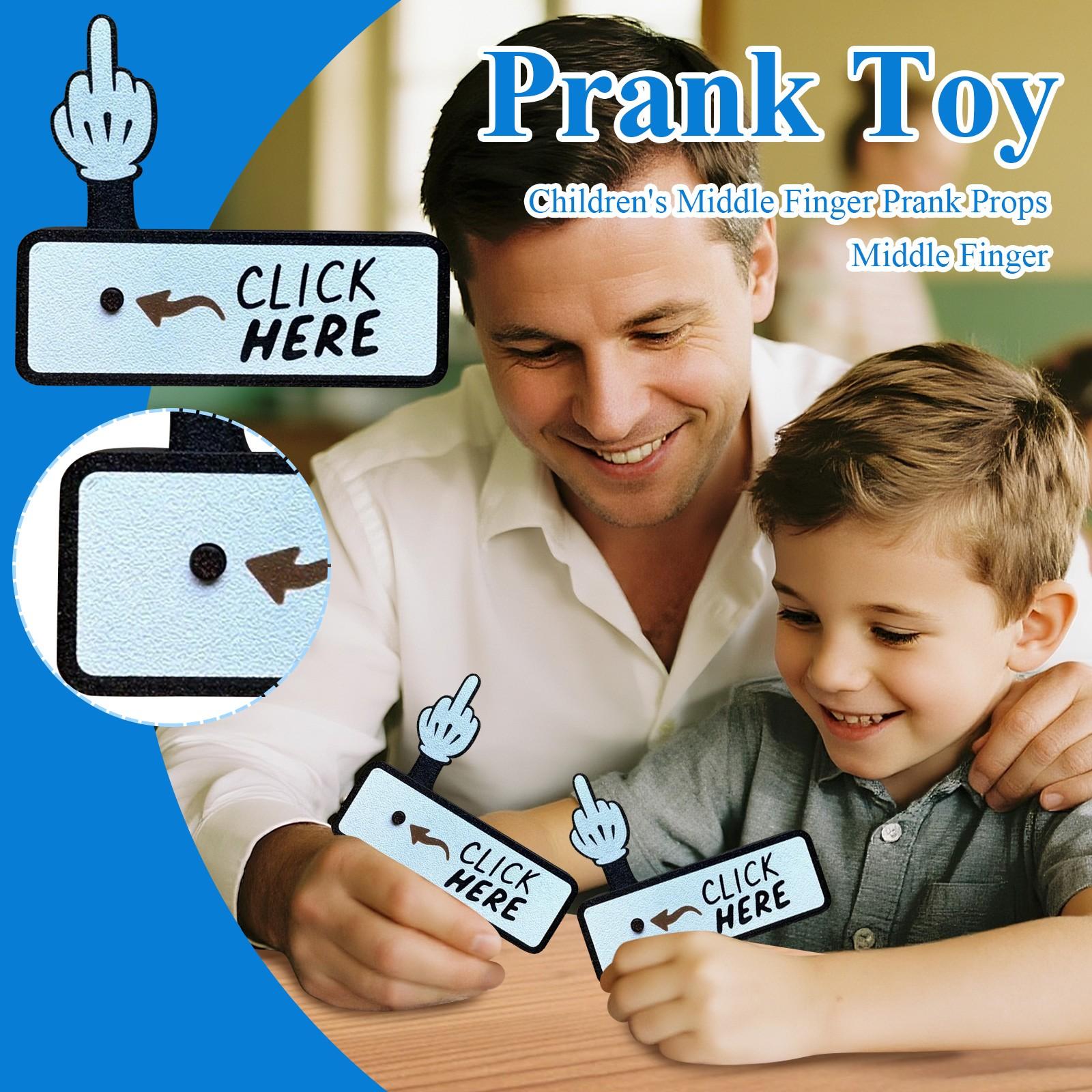 

Click Here Children s Middle Finger Prank Props Middle Finger Prank Toy One Size