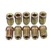10mm x 1mm Außengewinde Bremsleitungsverschraubung für 3/16” Rohr 3/8” UNF x 4 Gänge pro Zoll