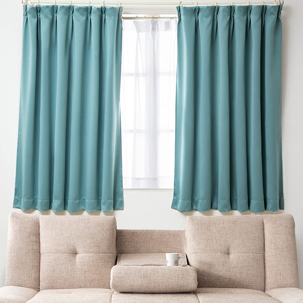 

Iris Plaza Светоблокирующие 100 см Шириной x 135 см 1 Класс Света с Плотными и Тепловыми Машинный Комплект из 99.99% Штор, Длинные, Блокирующие, Кисточки, Прочные,