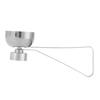 Effective Stainless Steel Eggshell Cracker Tool Opens Eggs Cleanly Without Shattering Shells for Baking Cooking Kitchen Helper