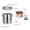 8L/2Gallon Distiller Alambic Moonshine Alcohol Still Stainless Copper Brew Water Wine Brandy Essential Oil Brewing Kit